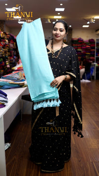 Mulberry Cotton Saree