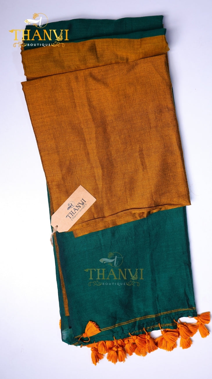 Mulberry Cotton Saree