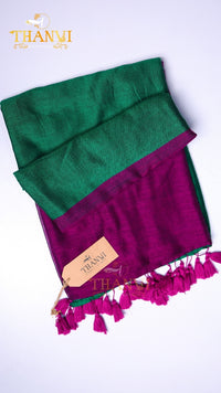 Mulberry Cotton Saree