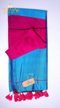 Mulberry Cotton Saree