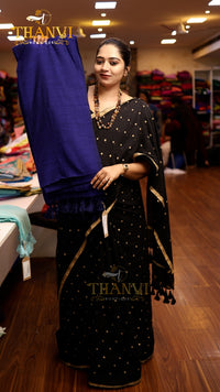 Mulberry Cotton Saree