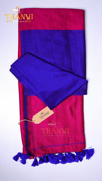 Mulberry Cotton Saree