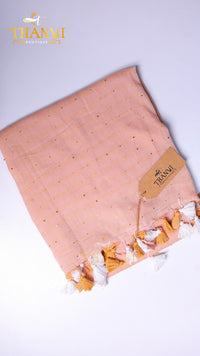 Mul Linen Sequence Saree