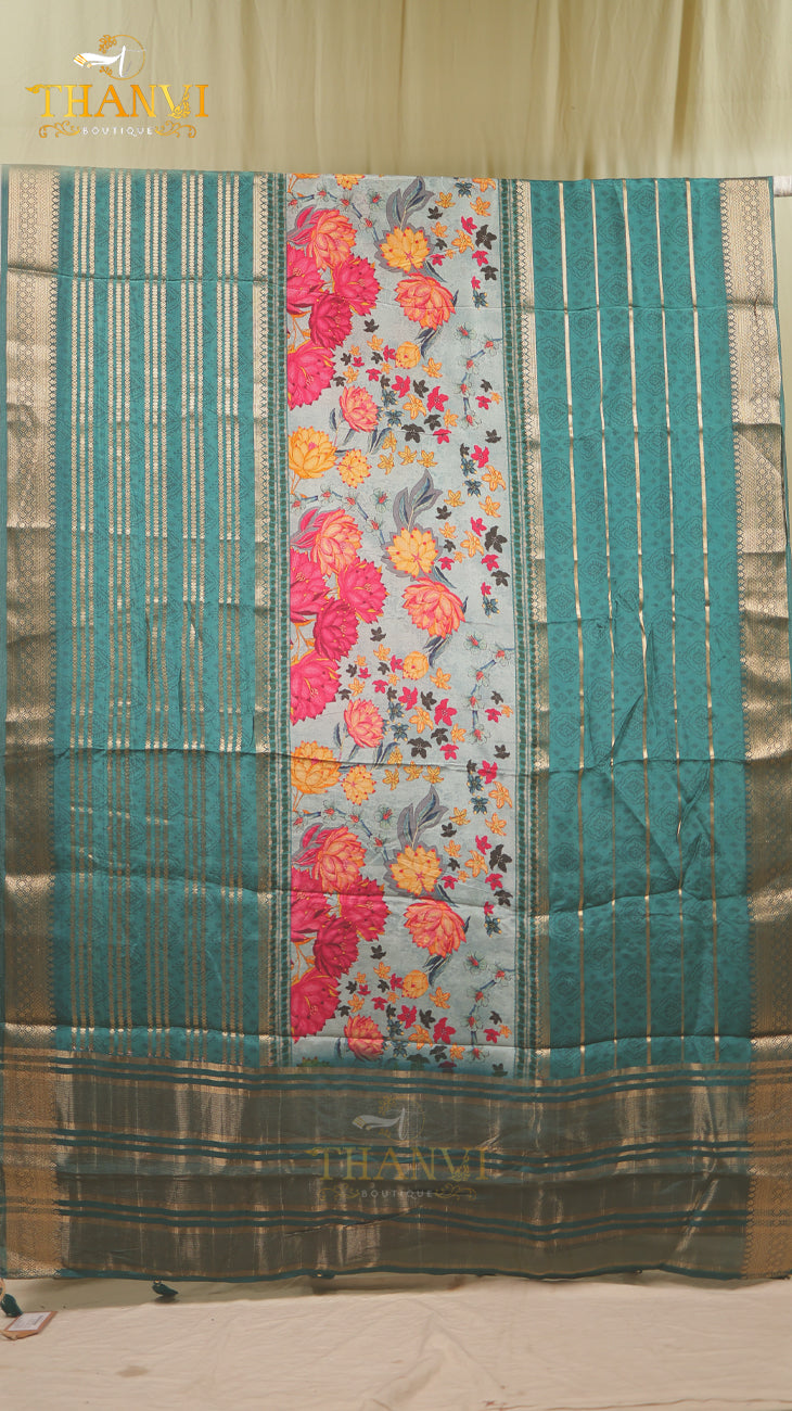 Mysore Crape Silk Saree