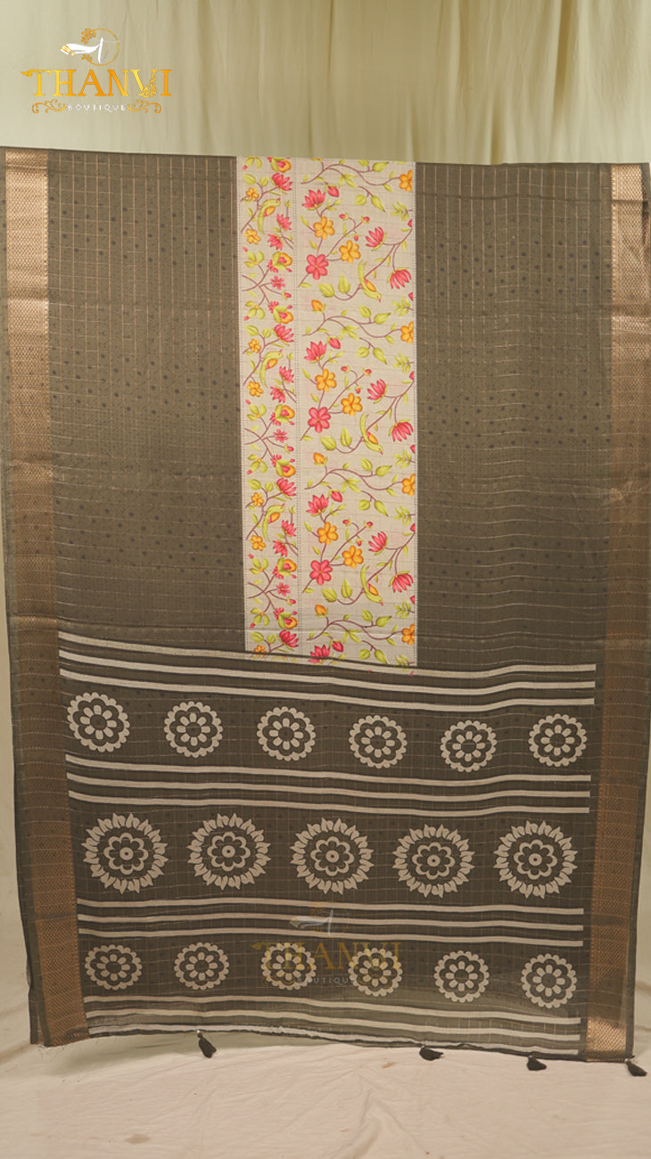 Mysore Crape Silk Saree