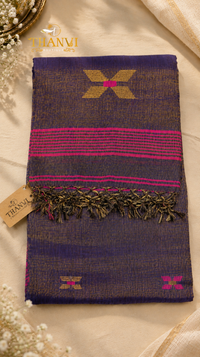 Elite Tissue Linen Saree