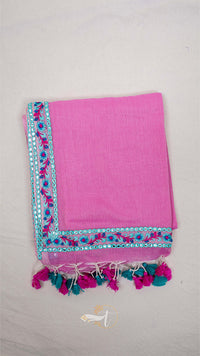 Q Lace Border Saree