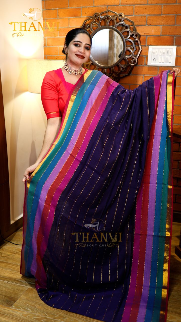 Popstick Stripes Saree