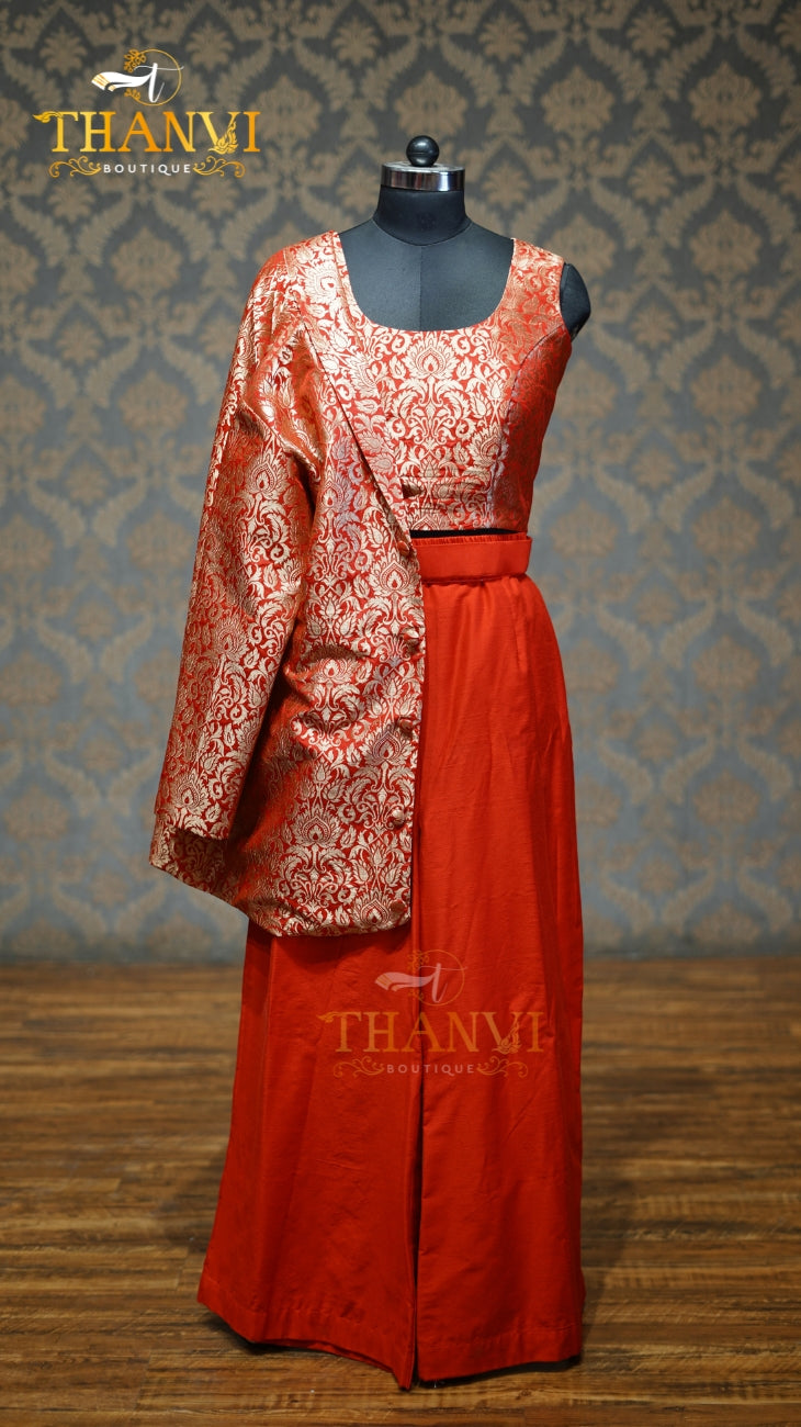 Pure Banarasi Co-Ord Set