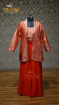 Pure Banarasi Co-Ord Set