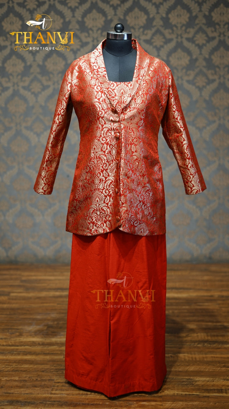 Pure Banarasi Co-Ord Set