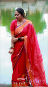 Mesmerised Maheshwari Cotton Saree