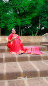 Mesmerised Maheshwari Cotton Saree