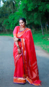 Mesmerised Maheshwari Cotton Saree