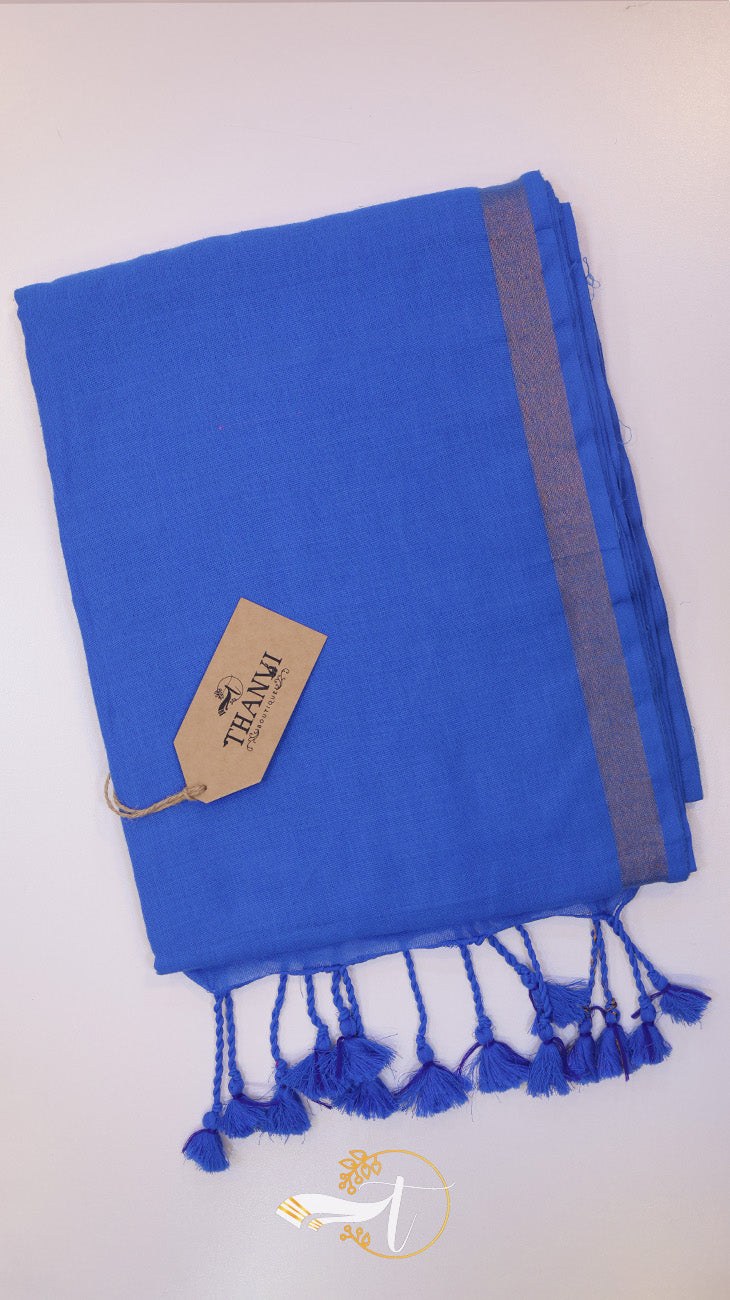 Khadi Cotton Border Saree