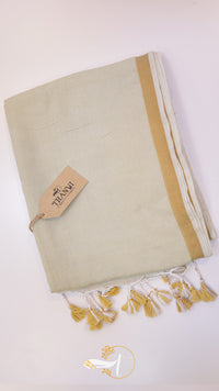 Khadi Cotton Border Saree