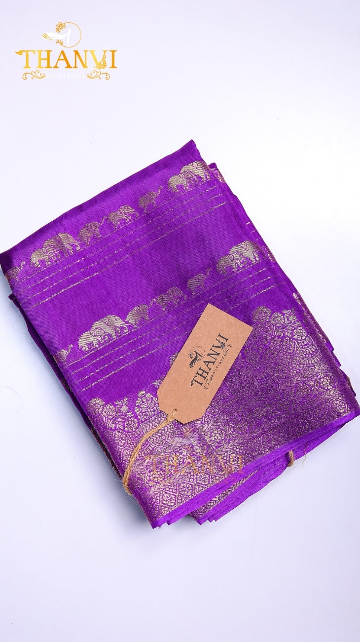 Semi uppada banarasi Saree