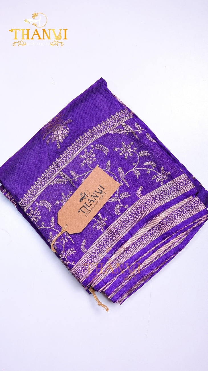 Semi uppada banarasi Saree