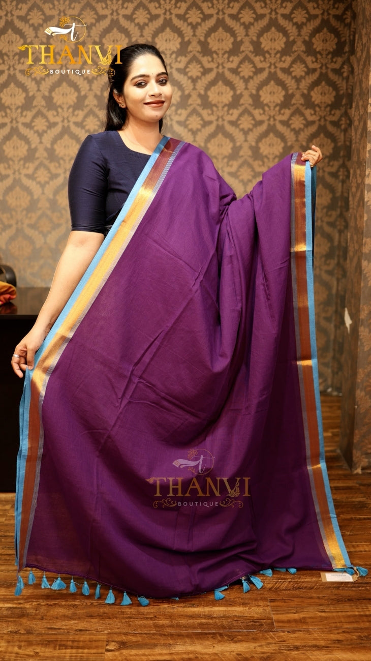 String Border Saree