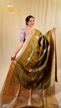 Tussar silk saree