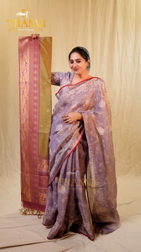 Tussar silk saree