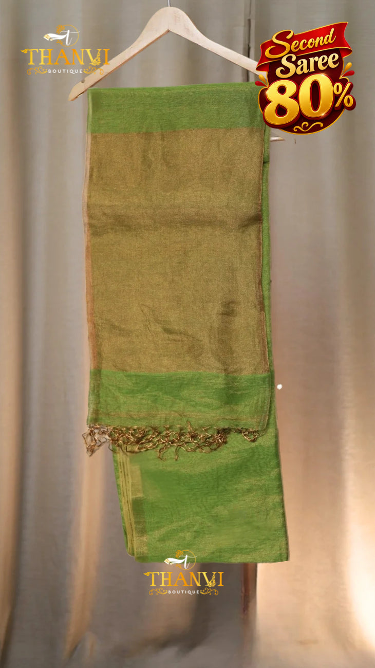 Tissue Linen Saree