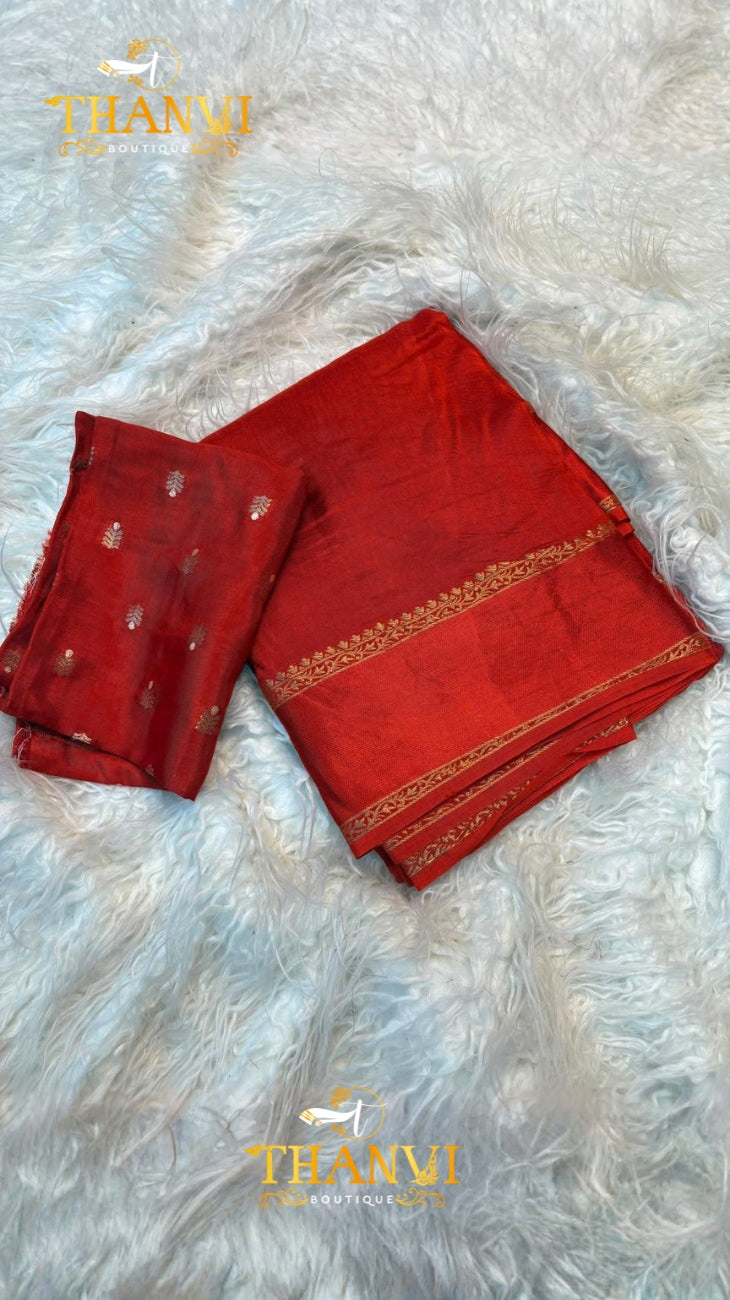 Double Layer Modal Silk Saree